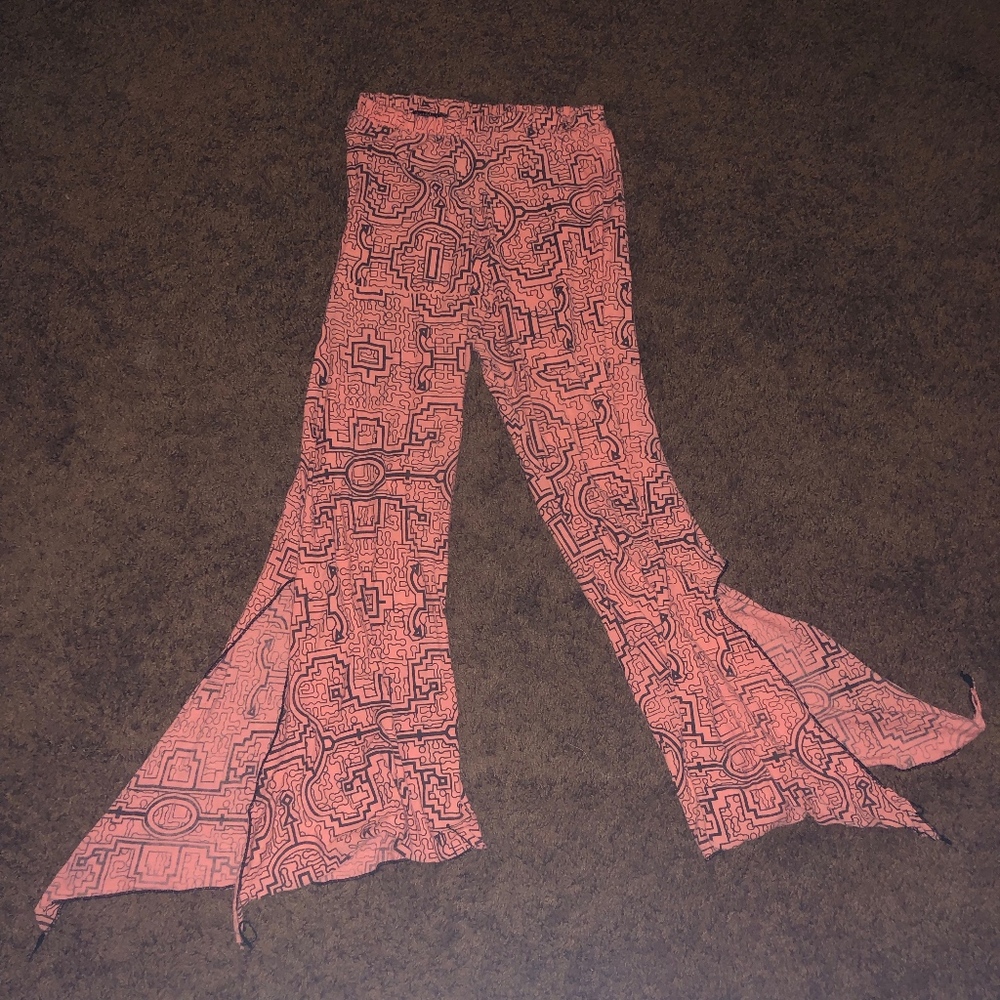 Visionary Shipibo Icaros Flare Leggings